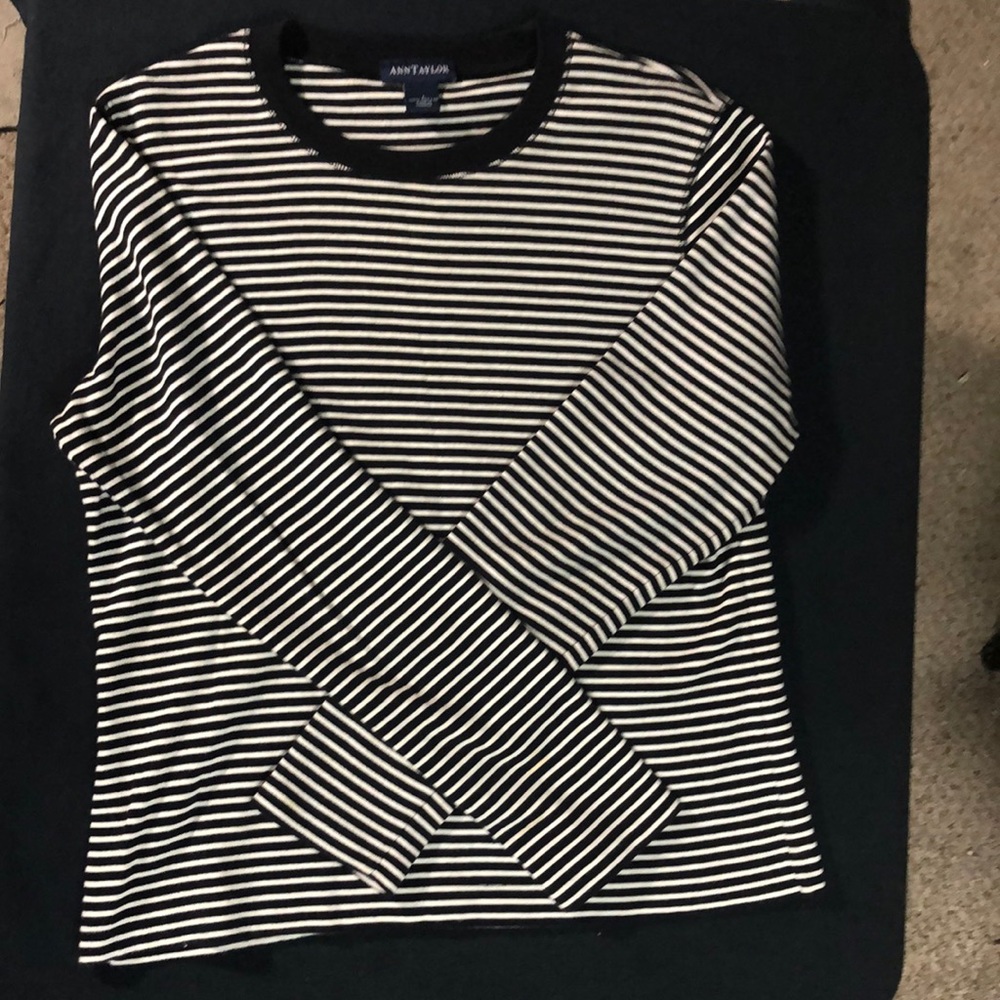 100% Cotton Ann Taylor Long Sleeve Shirt